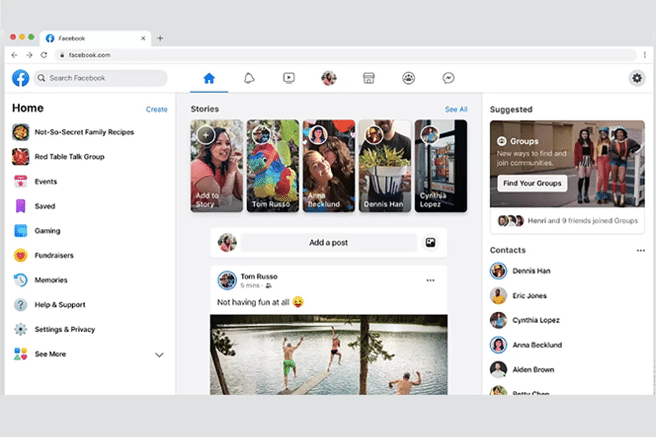 Facebook New Design [2020] Rolled Out to ALL Desktop Users